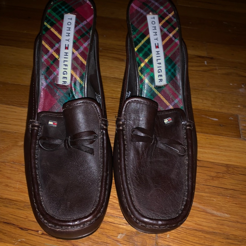 Vintage Tommy Hilfiger heeled loafers